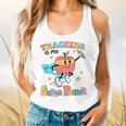 Retro Teaching Is My Superpower Apple Teacher Appreciation Flowy Tank, gift for family, gift for coworker