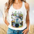 Skeleton Mad Scientist Halloween Costume Science Teacher Flowy Tank, gift for family, gift for coworker Skeleton Mad Scientist Halloween Costume Science Teacher Flowy Tank, gift for family, gift for coworker
