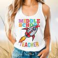 Space Middle School Teacher Back To School Men Women Kids Flowy Tank, gift for family, gift for coworker Space Middle School Teacher Back To School Men Women Kids Flowy Tank, gift for family, gift for coworker