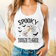 Spooky Toddler Teacher Halloween School Flowy Tank, gift for family, gift for coworker Spooky Toddler Teacher Halloween School Flowy Tank, gift for family, gift for coworker