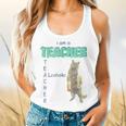 I Am A Teacher Alcoholic Cat Beer Feline Men Women Flowy Tank, gift for family, gift for coworker I Am A Teacher Alcoholic Cat Beer Feline Men Women Flowy Tank, gift for family, gift for coworker