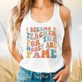 Teachers I Became A Teacher For The Money And Fame Men Women Flowy Tank, gift for family, gift for coworker Teachers I Became A Teacher For The Money And Fame Men Women Flowy Tank, gift for family, gift for coworker