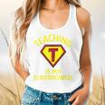 Teaching Is My Superpower Fun Elementary Teacher 1st Grade Flowy Tank, gift for family, gift for coworker Teaching Is My Superpower Fun Elementary Teacher 1st Grade Flowy Tank, gift for family, gift for coworker