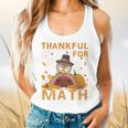 Thankful Math Turkey Teacher Happy Thanksgiving Flowy Tank, gift for family, gift for coworker Thankful Math Turkey Teacher Happy Thanksgiving Flowy Tank, gift for family, gift for coworker
