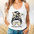 History Teacher Messy Bun Life Hair Glasses Flowy Tank, gift for family, gift for coworker History Teacher Messy Bun Life Hair Glasses Flowy Tank, gift for family, gift for coworker