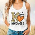 Unity Day K Is For Kindness Anti Bullying Orange Teacher Men Women Kids Flowy Tank, gift for family, gift for coworker