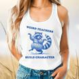 Weird Teachers Build Character Shirt Raccoon Dancing Flowy Tank, gift for family, gift for coworker Weird Teachers Build Character Shirt Raccoon Dancing Flowy Tank, gift for family, gift for coworker