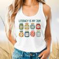 Women Literacy Is My Jam Literacy Teacher Reading Teacher Flowy Tank, gift for family, gift for coworker Women Literacy Is My Jam Literacy Teacher Reading Teacher Flowy Tank, gift for family, gift for coworker