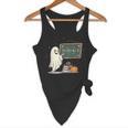 67 Teacher Halloween Ghost Six Seven Meme Math Joke Flowy Tank, novelty gifts, funny gifts