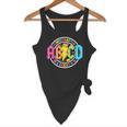 ABCD Kindergarten Rocks Back To School Teachers Students Flowy Tank, novelty gifts, funny gifts