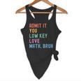 Admit It You Low Key Love Math Bruh Teacher Nerdy Math Flowy Tank, novelty gifts, funny gifts