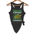 AG Teacher English Is Important But Agriculture Teacher Flowy Tank, novelty gifts, funny gifts