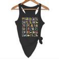 Alphabet Animals Back To School Pre-K Kindergarten Teacher Flowy Tank, novelty gifts, funny gifts