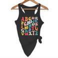 Alphabet Hi Back To School ABC Pre K Kindergarten Teacher Flowy Tank, novelty gifts, funny gifts Alphabet Hi Back To School ABC Pre K Kindergarten Teacher Flowy Tank, novelty gifts, funny gifts