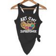 Art Is My Superpower Art Teacher Artist Painter Painting Flowy Tank, novelty gifts, funny gifts Art Is My Superpower Art Teacher Artist Painter Painting Flowy Tank, novelty gifts, funny gifts