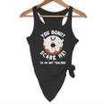 Art Teacher Halloween Donut Lover Costume Kawaii Monster Flowy Tank, novelty gifts, funny gifts