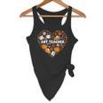 Art Teacher Heart Autumn Thanksgiving Kids Flowy Tank, novelty gifts, funny gifts Art Teacher Heart Autumn Thanksgiving Kids Flowy Tank, novelty gifts, funny gifts