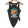 Art Teacher Pumpkin Painting Halloween Costume Flowy Tank, novelty gifts, funny gifts