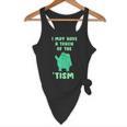 Autism Awareness Neurodiversity Teacher Frog I May Have A Touch Of The Tism Neurodivergent Small Flowy Tank, novelty gifts, funny gifts Autism Awareness Neurodiversity Teacher Frog I May Have A Touch Of The Tism Neurodivergent Small Flowy Tank, novelty gifts, funny gifts
