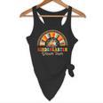 Back To School Kindergarten Dream Team Teacher Love Floral Flowy Tank, novelty gifts, funny gifts