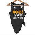Boo I'm Your Homework Halloween Teacher Costume Flowy Tank, novelty gifts, funny gifts Boo I'm Your Homework Halloween Teacher Costume Flowy Tank, novelty gifts, funny gifts