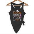 My Broom Broke So Now I Teach English English Teacher Witch Flowy Tank, novelty gifts, funny gifts My Broom Broke So Now I Teach English English Teacher Witch Flowy Tank, novelty gifts, funny gifts