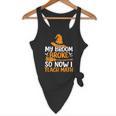 My Broom Broke So Now I Teach Math Teacher Halloween Flowy Tank, novelty gifts, funny gifts My Broom Broke So Now I Teach Math Teacher Halloween Flowy Tank, novelty gifts, funny gifts