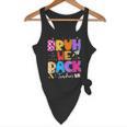 Bruh We Back Teachers First Day Back To School Teachers Flowy Tank, novelty gifts, funny gifts