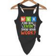 Bruh Did You Even Show Your Work For Science Teachers For Men Women Flowy Tank, novelty gifts, funny gifts