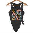 Bruh It's A Good Day To Make Music Musician Music Teacher Flowy Tank, novelty gifts, funny gifts