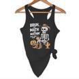 Bruh The Math Ain't Mathin' Show Your Work Halloween Teacher Flowy Tank, novelty gifts, funny gifts