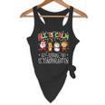All Is Calm Xmas Kindergarten Christmas Season Teacher Flowy Tank, novelty gifts, funny gifts