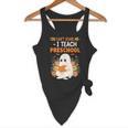 You Cant Scare Me I Teach Preschool Halloween Teacher Flowy Tank, novelty gifts, funny gifts