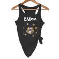 Catom Science Teacher Chemistry Lover Physics School Cat Flowy Tank, novelty gifts, funny gifts Catom Science Teacher Chemistry Lover Physics School Cat Flowy Tank, novelty gifts, funny gifts
