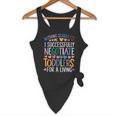 Childcare Teacher Negotiate With Toddlers Daycare Provider Flowy Tank, novelty gifts, funny gifts Childcare Teacher Negotiate With Toddlers Daycare Provider Flowy Tank, novelty gifts, funny gifts