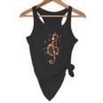 Christmas Musical Note Music Lover Teacher Sing Carols Jesus Flowy Tank, novelty gifts, funny gifts