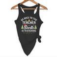 Christmas Be Nice To The Teacher Santa Is Watching Xmas Flowy Tank, novelty gifts, funny gifts Christmas Be Nice To The Teacher Santa Is Watching Xmas Flowy Tank, novelty gifts, funny gifts