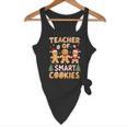 Christmas Teacher Of Smart Cookies Gingerbread Man Teaching Flowy Tank, novelty gifts, funny gifts Christmas Teacher Of Smart Cookies Gingerbread Man Teaching Flowy Tank, novelty gifts, funny gifts