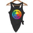 Color Wheel Palette Shirt Artist Painter Art Teacher Tshirt Flowy Tank, novelty gifts, funny gifts
