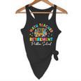 Colorful Math Teacher Retirement Solve The Problem Retired Flowy Tank, novelty gifts, funny gifts