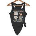 Communication Looks Different For Everyone SPED Teacher ASD Flowy Tank, novelty gifts, funny gifts Communication Looks Different For Everyone SPED Teacher ASD Flowy Tank, novelty gifts, funny gifts