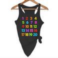 Counting 1-10 Learn To Count Number School Kids Teacher Flowy Tank, novelty gifts, funny gifts