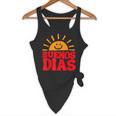Cute Bilingual Spanish Teacher Buenos Dias Sunshine Flowy Tank, novelty gifts, funny gifts