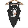 Cute Ghost Book Reading Halloween Teacher Flowy Tank, novelty gifts, funny gifts Cute Ghost Book Reading Halloween Teacher Flowy Tank, novelty gifts, funny gifts