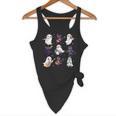Cute Ghost Cat Playing Musical Halloween Music Teacher Flowy Tank, novelty gifts, funny gifts Cute Ghost Cat Playing Musical Halloween Music Teacher Flowy Tank, novelty gifts, funny gifts