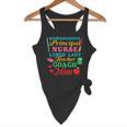 Cute Principal Nurse Lunch Lady Teacher Coach Homeschool Mom Flowy Tank, novelty gifts, funny gifts