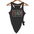 Cute Teacher Life Teach Them To Be Kind School Mom Teachers Flowy Tank, novelty gifts, funny gifts Cute Teacher Life Teach Them To Be Kind School Mom Teachers Flowy Tank, novelty gifts, funny gifts
