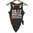Deaf Dream Team Education Deaf Education Teacher Flowy Tank, novelty gifts, funny gifts Deaf Dream Team Education Deaf Education Teacher Flowy Tank, novelty gifts, funny gifts