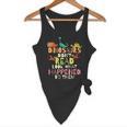 Dinosaurs Didnt Read Look What Happened To Them Teacher Flowy Tank, novelty gifts, funny gifts Dinosaurs Didnt Read Look What Happened To Them Teacher Flowy Tank, novelty gifts, funny gifts