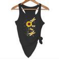 Dragonfly Sunflower Teacher Growth Mindset Choose To Shine Flowy Tank, novelty gifts, funny gifts